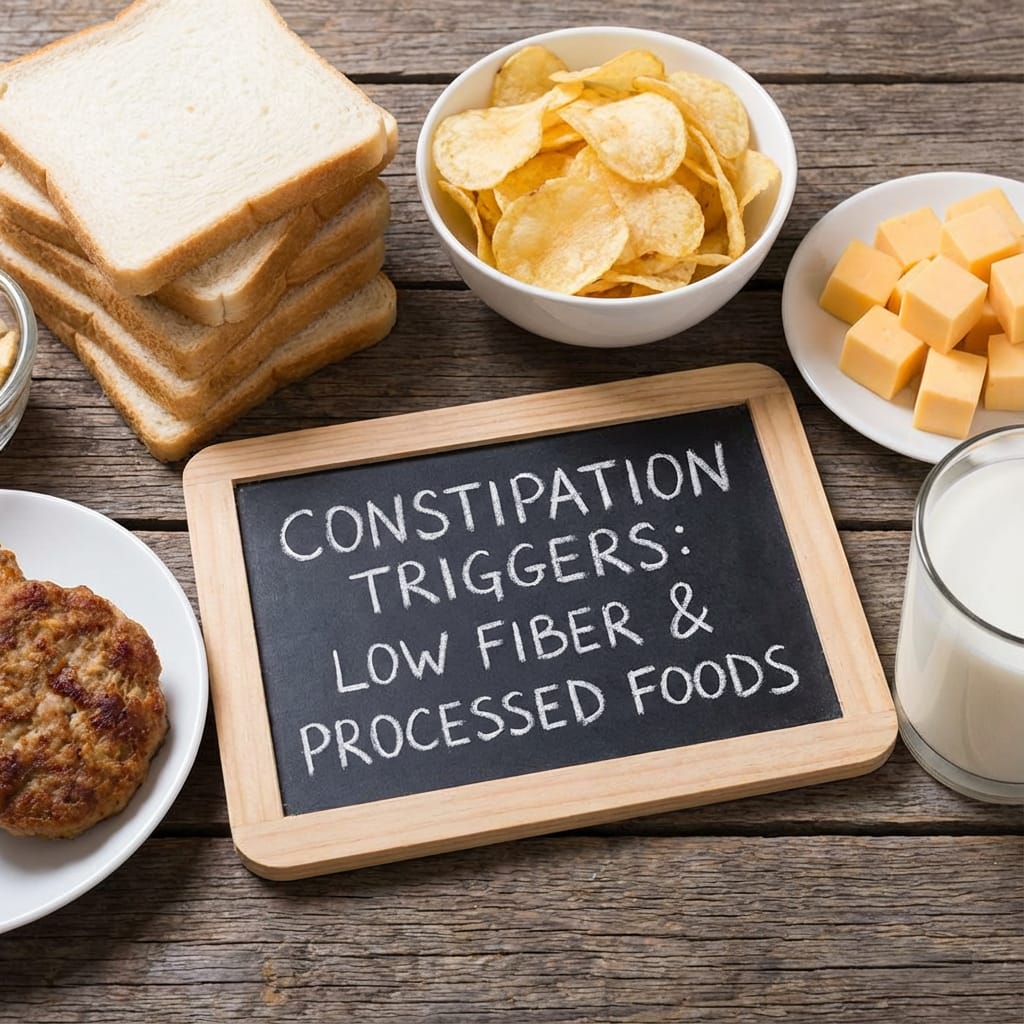 Foods to Avoid to Avoid Constipation